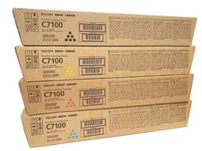 Genuine Ricoh 828384/5/6/7 CMYK Toner Cartridges Ricoh/Savin /Lanier Pro C7100/s