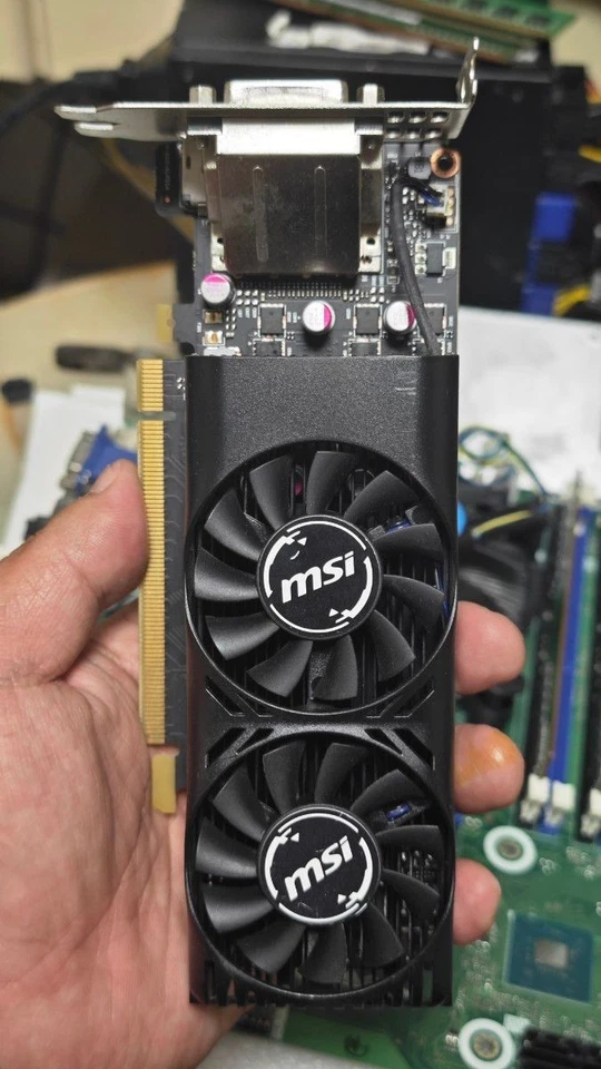 MSI GeForce GTX 1050 Ti 4GT LP GDDR5 Graphics Card Low Profile - Image 3 of 4