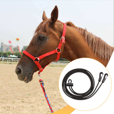 Flexibles Trainingsseil für Pferde, z. B. zum Putzen und Reiten bei heißen