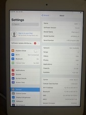 Apple iPad mini 2 Wi-Fi  Cellular 32GB AT T MF083LL/A A1490   Working