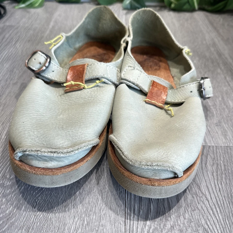 Zapatos Satorisan Benirras Cuero Premium Verde Talla 7, 38 EUR Foto 3 de 4