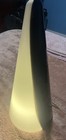 Black & White Cone Shaped Desk Or Table Mid-Century Modern Vintage Lamp Works — photo 1