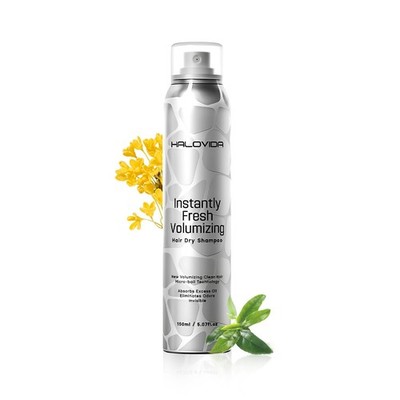 Dry Shampoo Spray 5.07 Fl Oz Invisible No White Residue Dark Hair HALOVIDA Women
