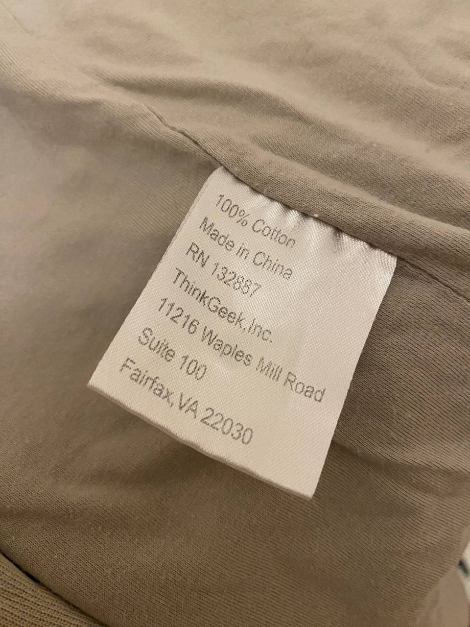 2011 Think Geek Portal 2 Promo Test Candidate Zip Hoodie Size L