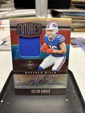 2023 Panini Legacy - Futures Patch Autographs Dalton Kincaid #FAPS-11 Silver...