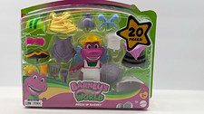 Barney s World Dress Up Barney 20-Piece Dress Up Playset Mattel New Ages 2