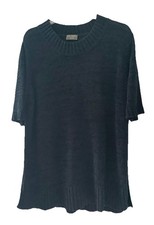 Via Appia Due Fädchenstrick Pullover, dunkelblau, Gr. 50