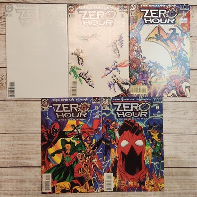 Zero Hour: Crisis In Time #0-4 Complete (DC Comics 1994) 1st Jack Knight Starman