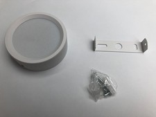 4x LED Surface mount downlight 5W warm white 240V 75mm diameter