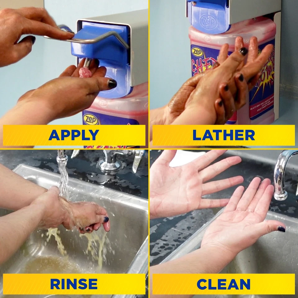 Zep Cherry Bomb LV Industrial Hand Cleaner - 1 Gallon (Case of 4) - 329124 - Image 4 of 4