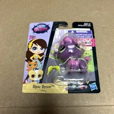 Hasbro Littlest Pet Shop #3890 Bijou Byson Bison Purple Pink Bull New LPS 2014