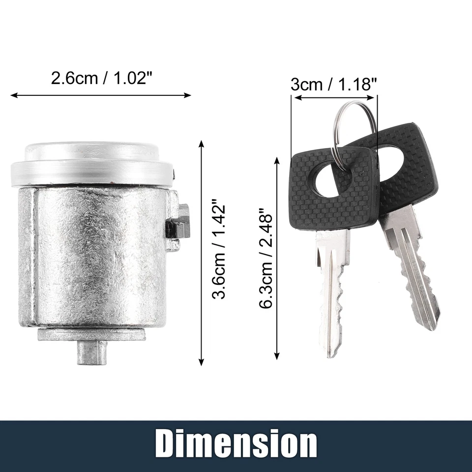Interruptor de encendido de coche cilindro de bloqueo con llave 1234620479 para Mercedes-Benz 300SDL Foto 3 de 4