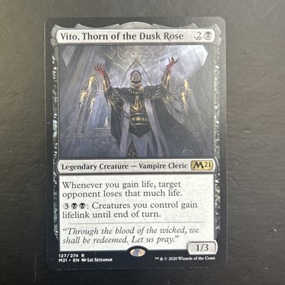 Vito, Thorn of the Dusk Rose Core Set 2021 Regular