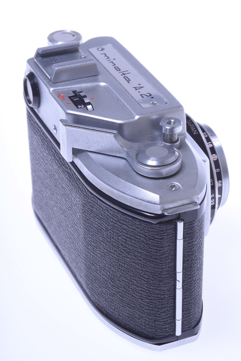 ✓ MINOLTA A-2 A2 35MM RANGE FINDER CAMERA *VERY NICE* 45MM 2.8