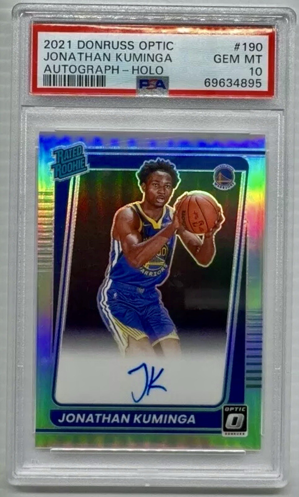 その他 2021 Jonathan Kuminga Autographed PSA 2021 Jonathan Kuminga Autographed PSA
