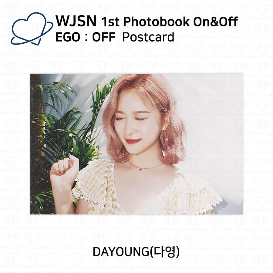 宇宙少女 WJSN 1st photo book WJSN Cosmic Girls 1st Photobook ON&OFF Ego : OFF postcard