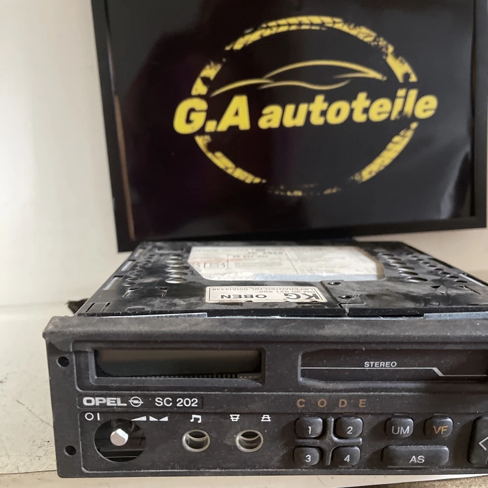 Opel SC202 Autoradio 90274453 Codefrei 7648855521 Oldtimer Vintage Rarität - Bild 2 von 4