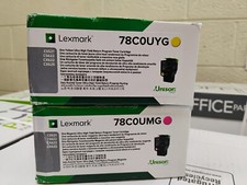 Lexmark Unison Toner  Yellow Magenta Ultra Hi...