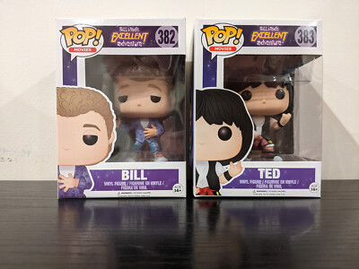 Funko Pop Movies Bill And Teds Excellent Adventure Bill & Ted Common SET 382 383