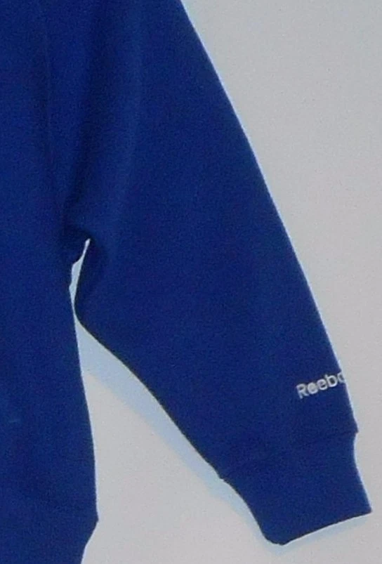 Reebok NFL Equipo Ropa Niños NY Giants Pullover Sudadera con Capucha Azul S/4 Nuevo con Etiquetas Foto 4 de 4