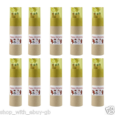 10 PERSONALISIERTE FARBSTIFT-SETS - PARTYTÜTEN & WEIHNACHTSSTRUMPFFÜLLER