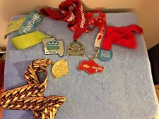 MARATHON RUNNING MEDAL LOT OF 5 LOT  3
