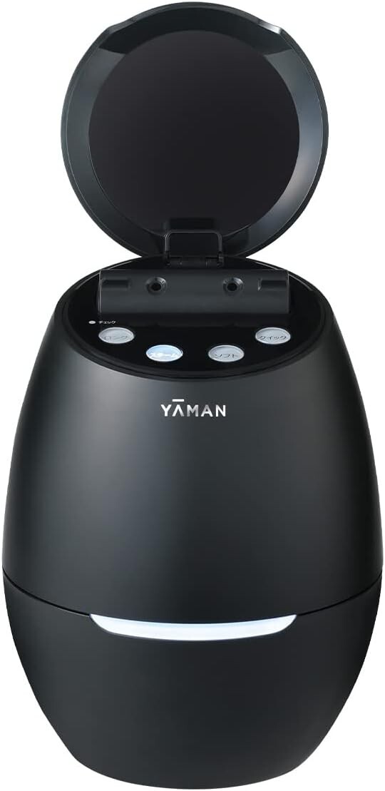 YA−MAN YJSA0B BLACK Ya-Man Steamer Bright Clean Facial Machine Face Steamer Beauty