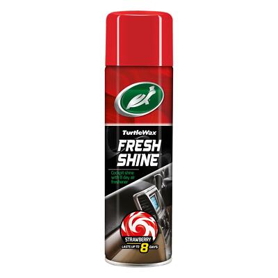 Turtle Wax Fresh Shine Innenraum Auto Reiniger & Lufterfrischer 500ml Erdbeere