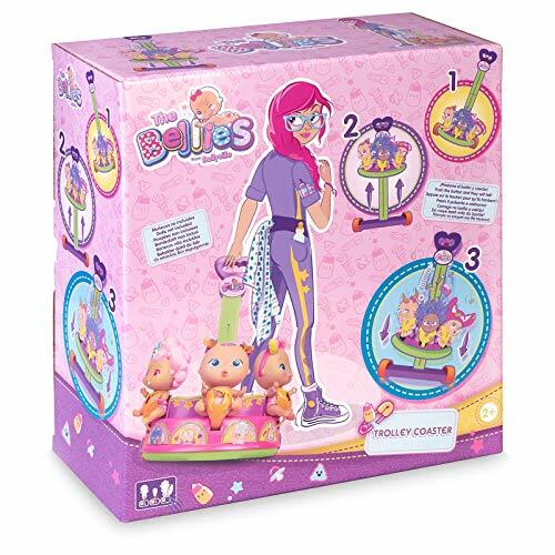 The Bellies From Bellyville- Trolley Coaster, Accessorio Mini Bellies, Regalo Ra