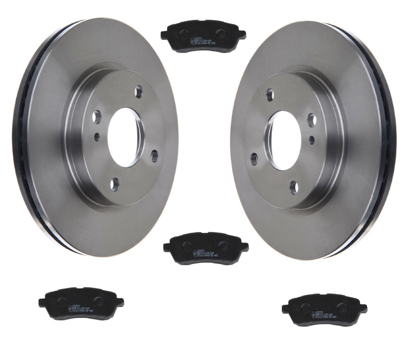 Ford Fiesta 6 VI 1.6 ST 2 Bremsscheiben Bremsen + 4 Bremsbeläge vorne vorn