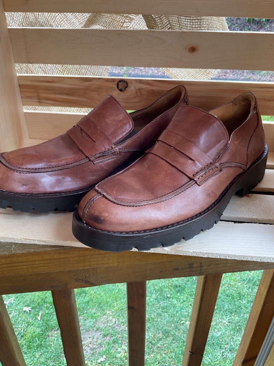 Terra Plana Classics Leather Slip On Loafers Size 9.5 Terra Plana Indiana Men main image 3