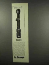1966 Savage 3833 Scope Ad - Fine Variable