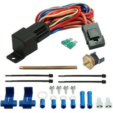 160f Electric Fan Temperature Thermostat Switch Kit Push-in Radiator Fin Probe