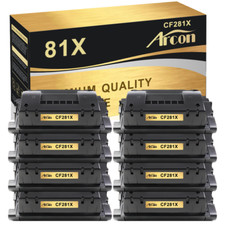 8PK Black CF281X Toner Fits for HP LaserJet MFP M630f M630h M630z M630dn Printer