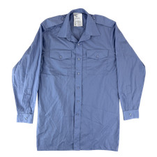 British RAF Shirt Long Sleeve Mens No 2 Royal Air Force Light Blue All Sizes