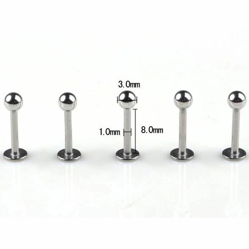 Mens labret jewelry clearance