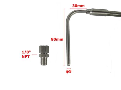 EGT K type Temperature Sensors 90° Bend for Exhaust Gas Probe Measurement - Picture 3 of 4