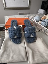 Hermes Oran Sandal 37 