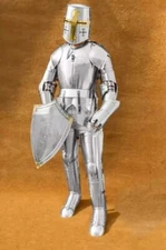 Medieval Armor Suit Templar Crusader Knight Full Body Armour Wearable Costume