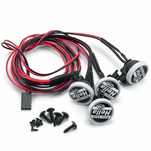 1 pieza 2 LED/4LEDS Techo Luz LED Brillante para 1/10 Accesorios para Coche Rastreador de Control - Imagen 17 de 21