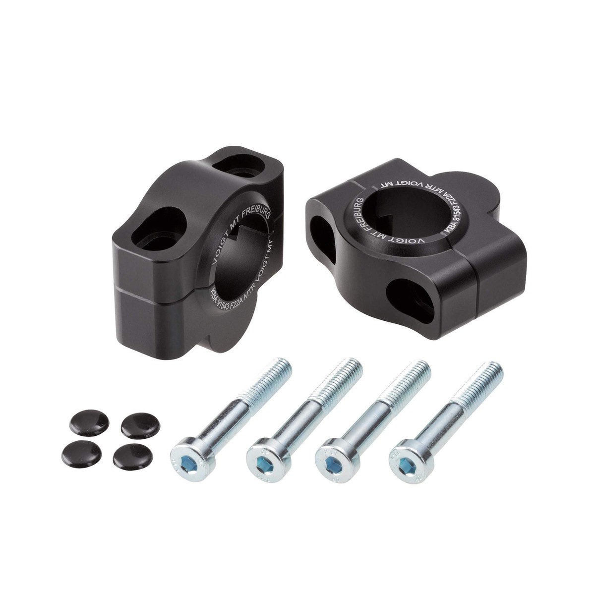 Lenkererhöhung 22mm schwarz für BMW G 650 X-Moto (06-10) E65X | eBay