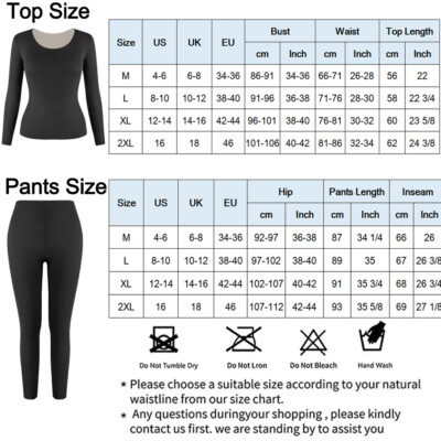 VZV - Juego de 3 prendas térmicas para niñas, ropa interior térmica con forro polar para niñas