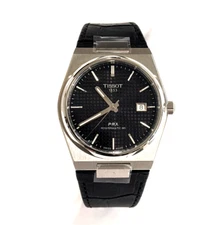 Tissot PRX Powermatic 80 Stainless Steel Black Dial 40mm Retail: $775 NEW
