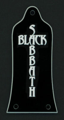 GUITAR TRUSS ROD COVER - Engraved Etched Fit EPIPHONE - BLACK SABBATH Tony Iommi