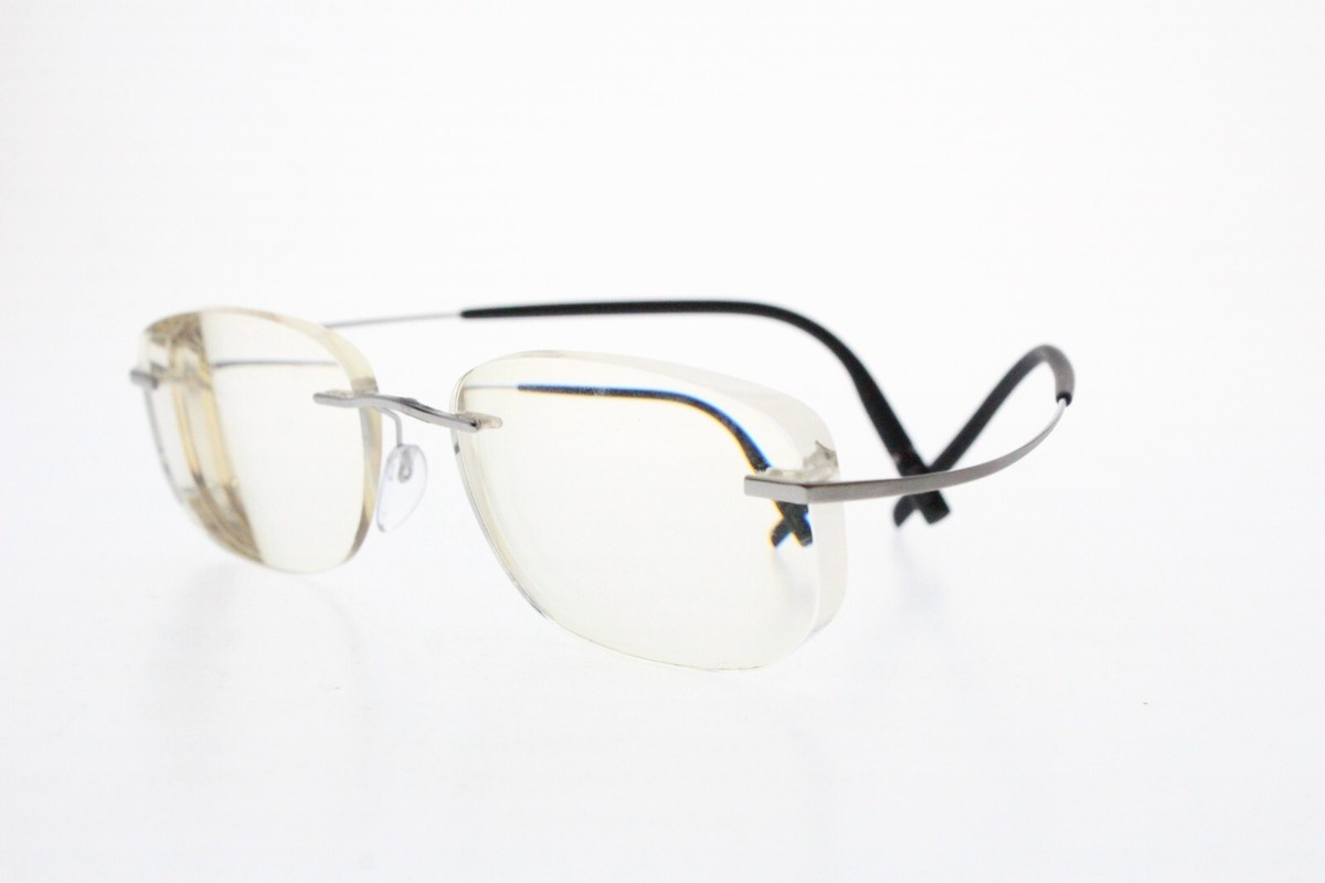 Silhouette Titanium Austria 5541 70 6560 160 Silver Black BROKEN