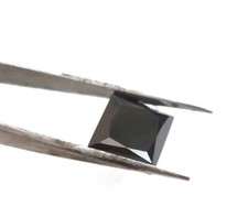 LOOSE PRINCESS CUT IGL CERTIFIED BLACK DIAMOND BRILLIANT LOOK AAA 2.00 CT