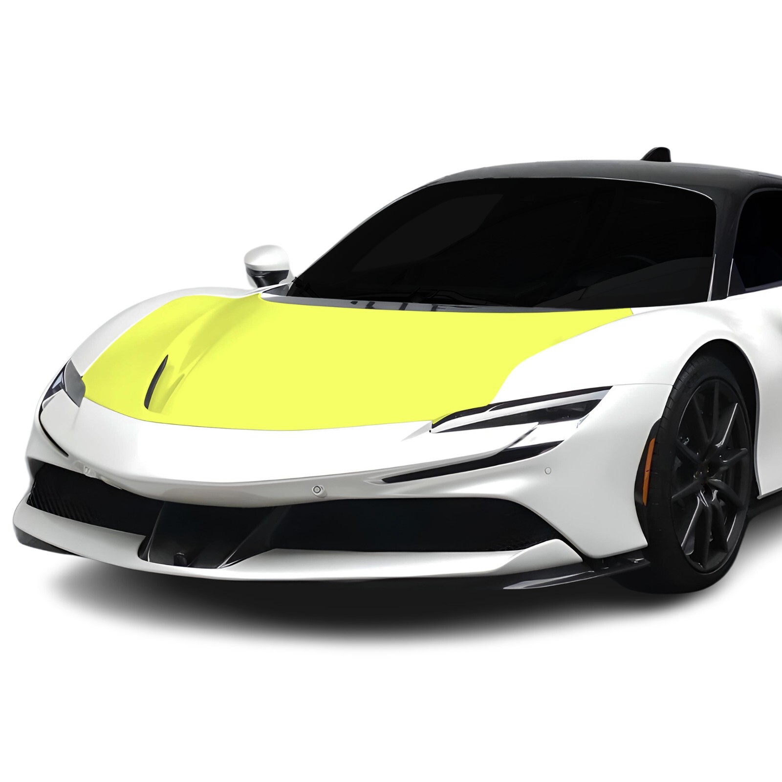 Pre Cut Hood Paint Protection Film Clear Bra PPF Kit for Ferrari Stradale 2019+
