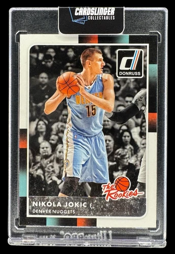 2015-16 Donruss Nikola Jokic The Rookies Basketball Rookie Card RC #43 MVP