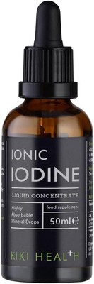 Kiki Health Ionisches Jod flüssiges Konzentrat - 50 ml-10er-Pack