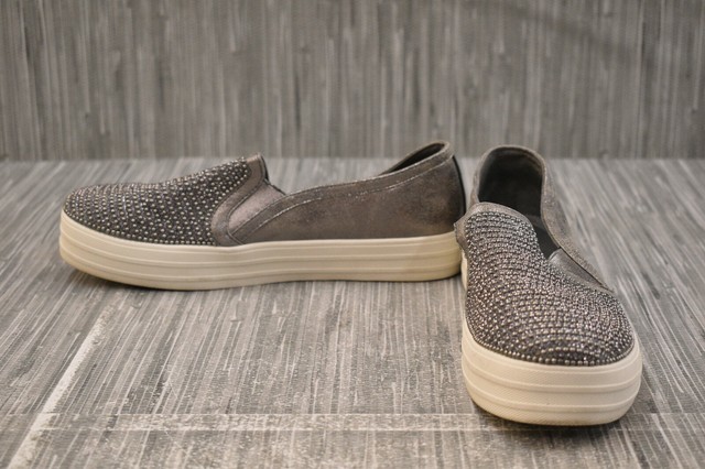 skechers women's shiny dancer slip on sneaker